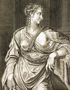 Agrippine, épouse de Tibère - Aegidius Sadeler or Saedeler